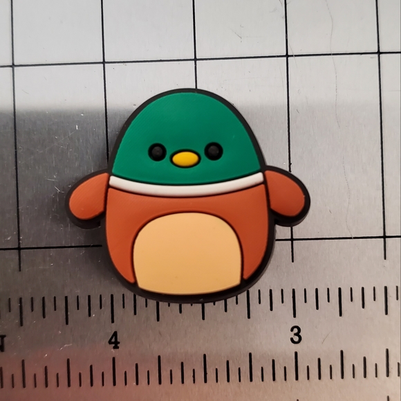 Jibbitz Accessories - NEW Squishmallow Avery the Mallard Duck Shoe Charm